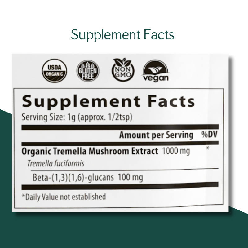 Tremella Mushroom Powder for Pets