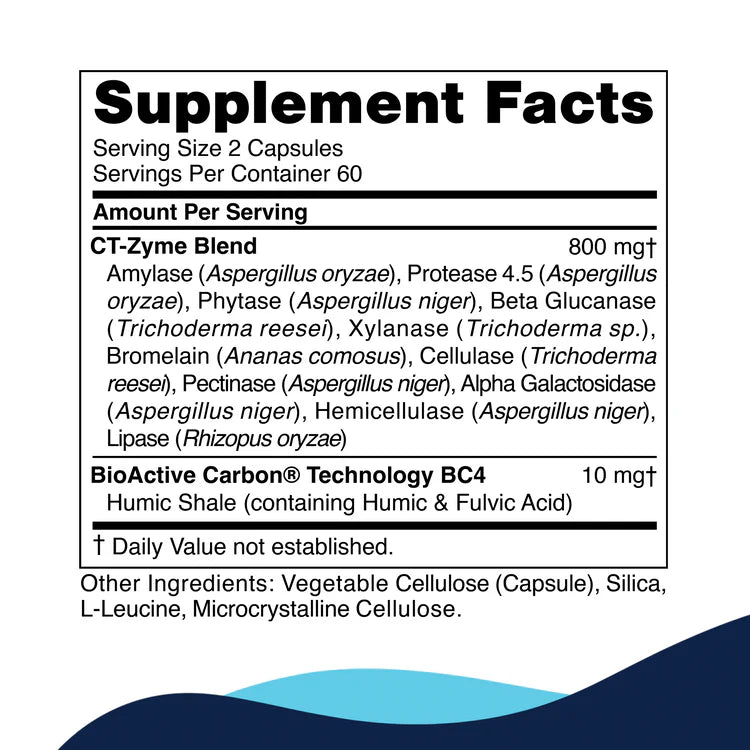 CT-Zyme - Digestive Enzyme Supplement & Detox Support
