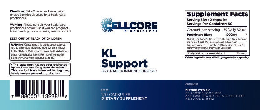 KL Support – with Milk Thistle and Marshmallow Root