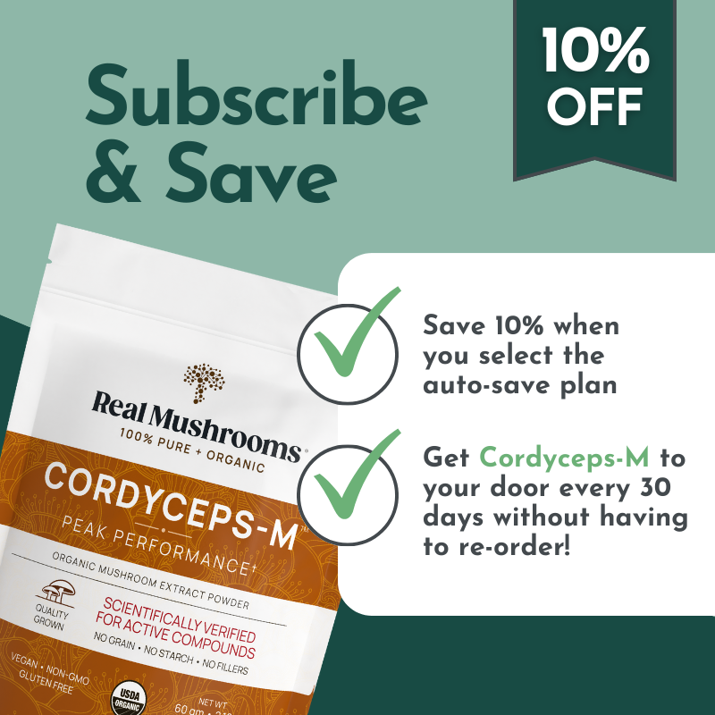 Organic Cordyceps Mushroom Powder for Pets (60 g) - Peak Performance