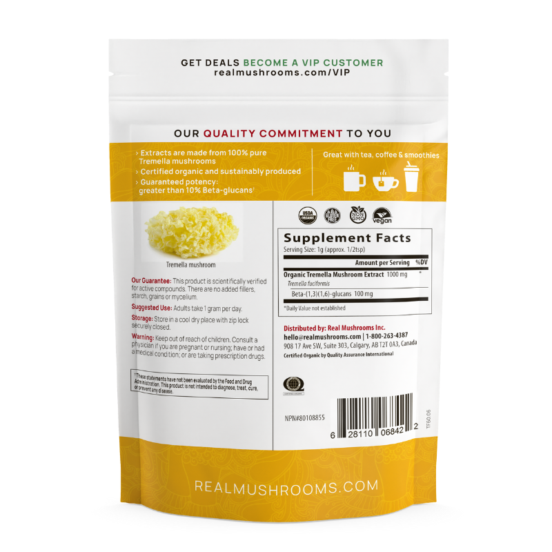 Tremella Mushroom Powder for Pets