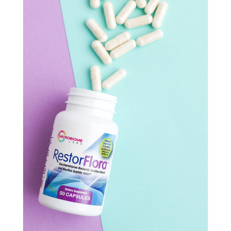 RestorFlora Spore + Yeast Probiotic