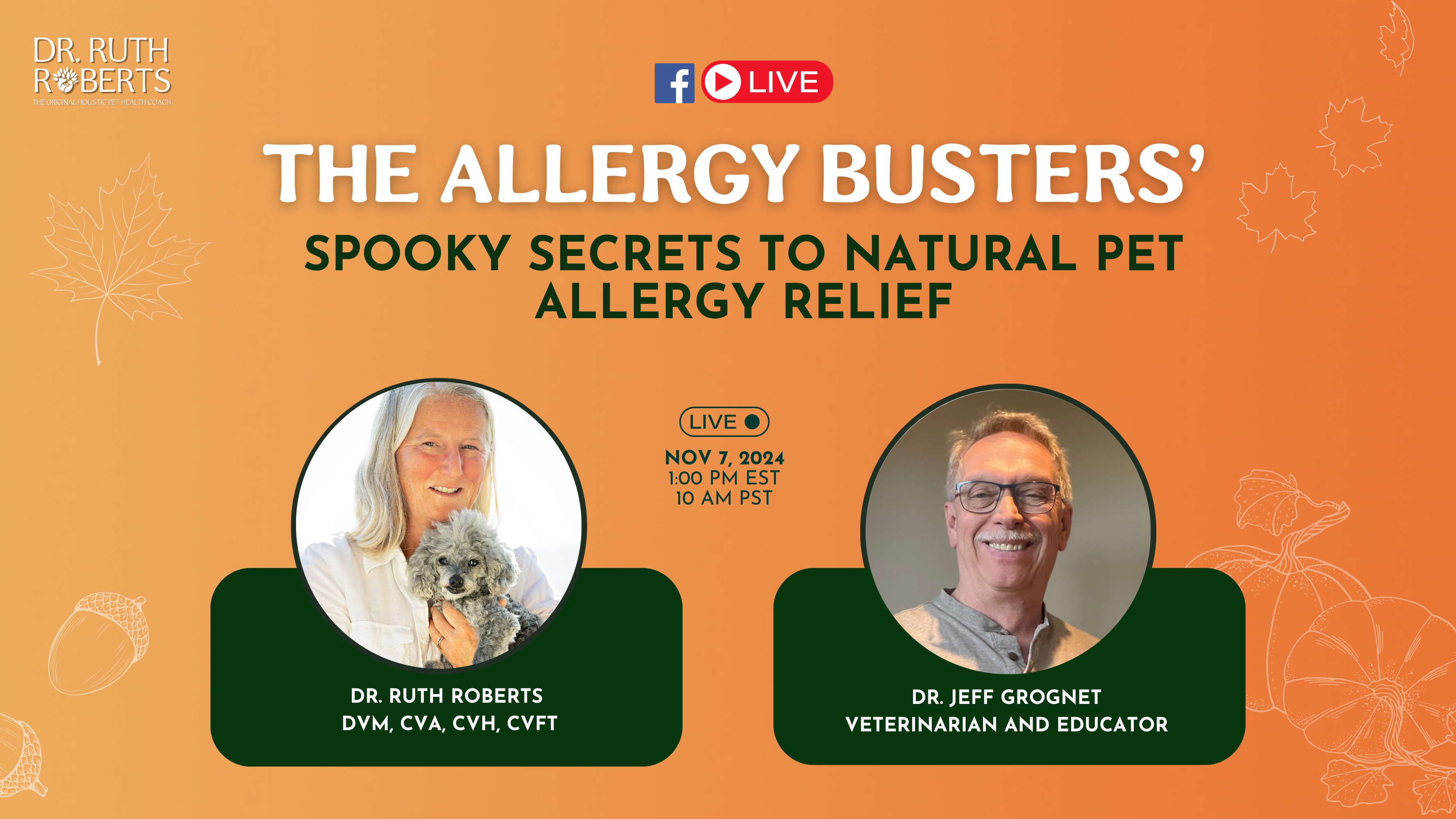 Natural Pet Allergy Relief: Insights from Dr. Ruth Roberts and Dr. Jef