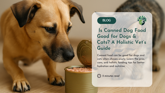 Is Canned Food Good For Dogs and Cats?