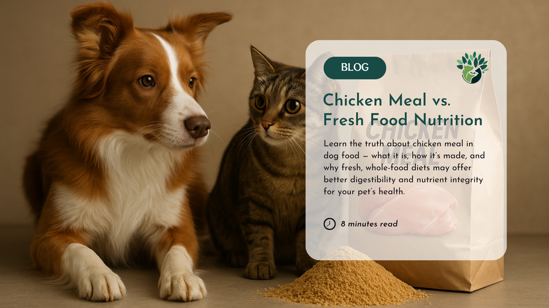 What Is Chicken Meal? The Truth Behind “Meal” vs. Whole Food
