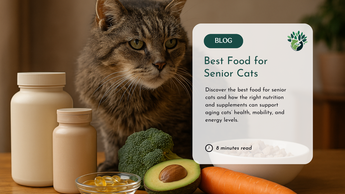 Best Food for Senior Cats: Nutrition Tips and Top Supplements