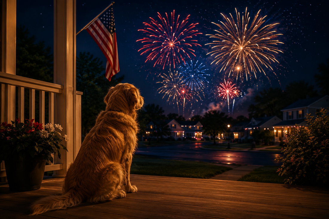 How to Calm an Anxious Dog This Summer: Toxins, Heat, Fireworks, and the Way Through