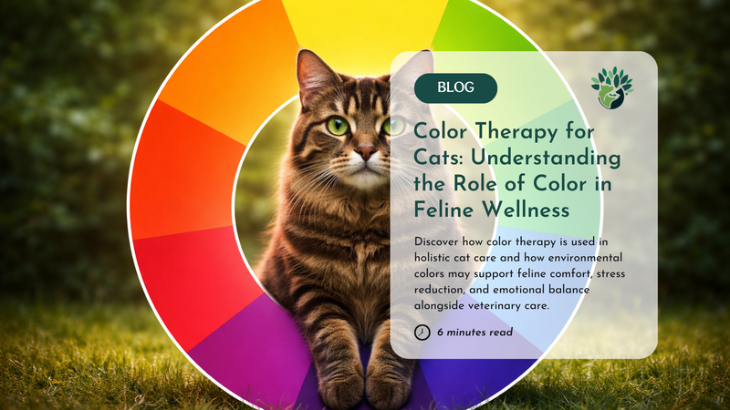 Color Therapy for Cats: Can Colors Support Feline Emotional & Energetic Balance?