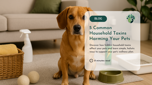 10 Common Household Toxins for Pets Most Guardians Walk Past Every Day