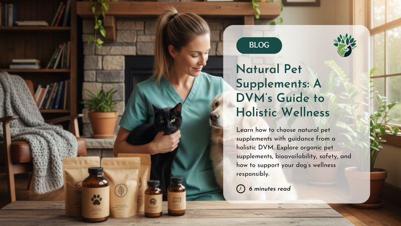 The DVM’s Guide to Natural and Organic Pet Supplements