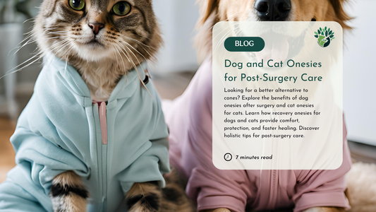 The Benefit of Onesies For Dogs and Cats After Surgery