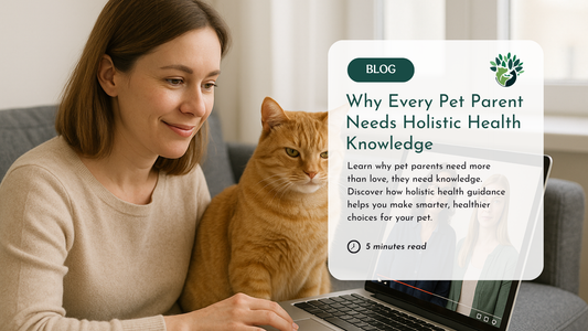 Caring Starts with Knowing: Holistic Pet Health Course for Pet Parents