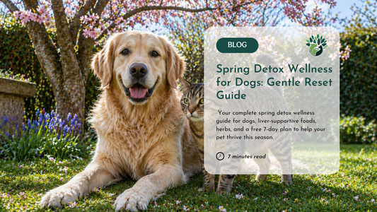 Spring Detox for Dogs & Cats: A Gentle Whole-Body Reset