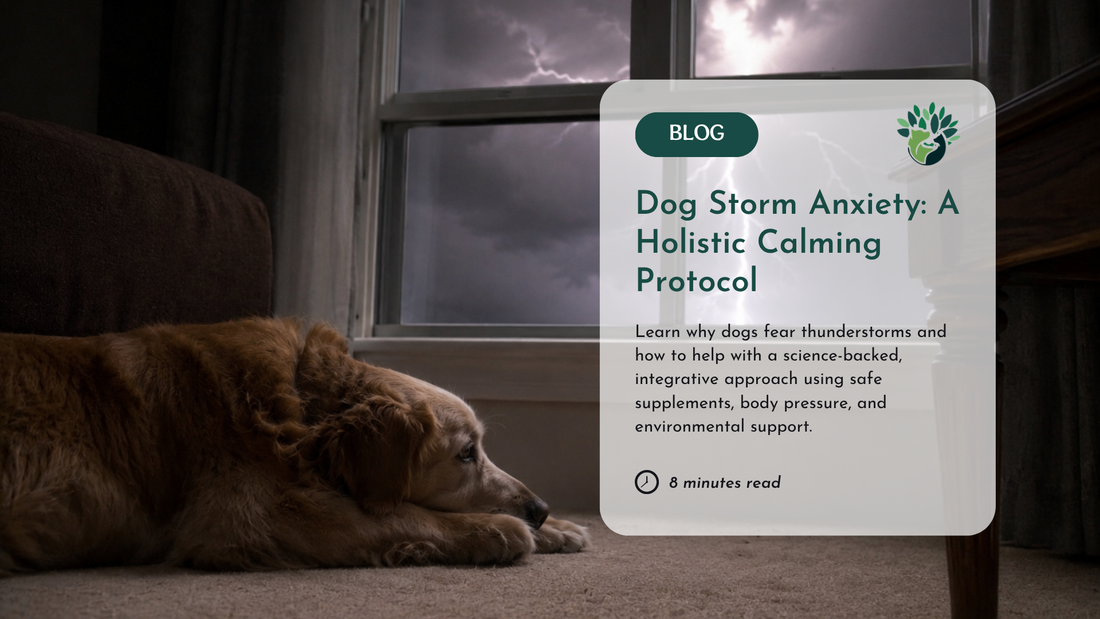 Dogs and Thunderstorm Anxiety: A Calming Protocol for Dogs