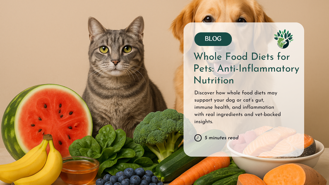 Whole Food Diets: The Foundation of Anti-Inflammatory Nutrition for Pets