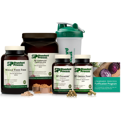 Purification Product Kit with SP Complete® Chocolate and Whole Food Fiber, 1 Kit With SP Complete Chocolat & Whole Food Fiber