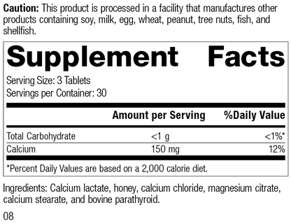 Cal-Ma Plus®, 90 Tablets, Rev 08 Supplement Facts	