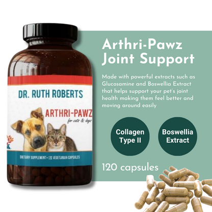 Arthri-Pawz - Best Joint Supplement for Dogs and Cats - It provides good nutrition for their joints, making them feel better and move around more easily.