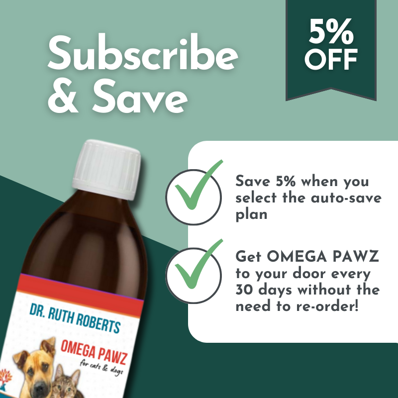 Omega Pawz - Liquid Fish Oil Supplement for Pet’s Energy Booster - Boost your pet's energy and overall health