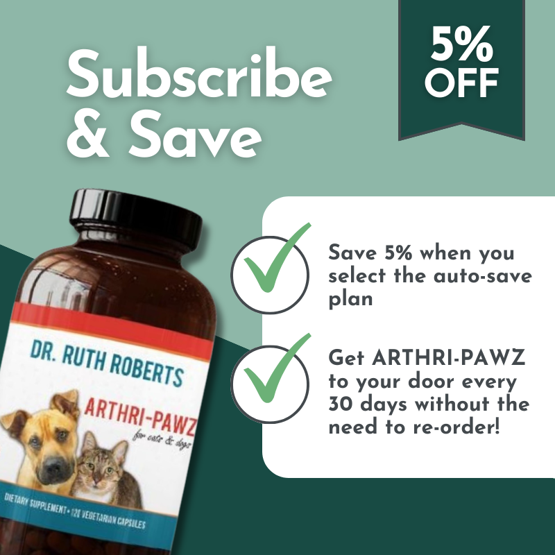 Arthri-Pawz - Best Joint Supplement for Dogs and Cats - It provides good nutrition for their joints, making them feel better and move around more easily.