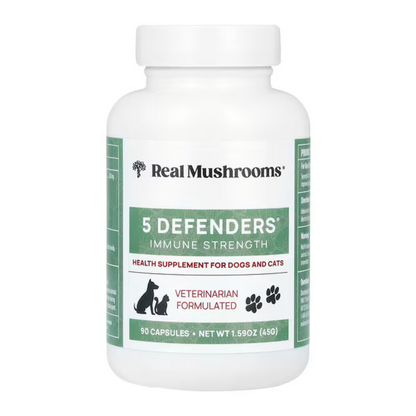 5 Defenders Organic Mushroom Blend Capsules