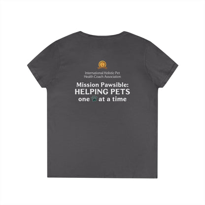 Holistic Pet Health Coach T-Shirt [V-Neck]