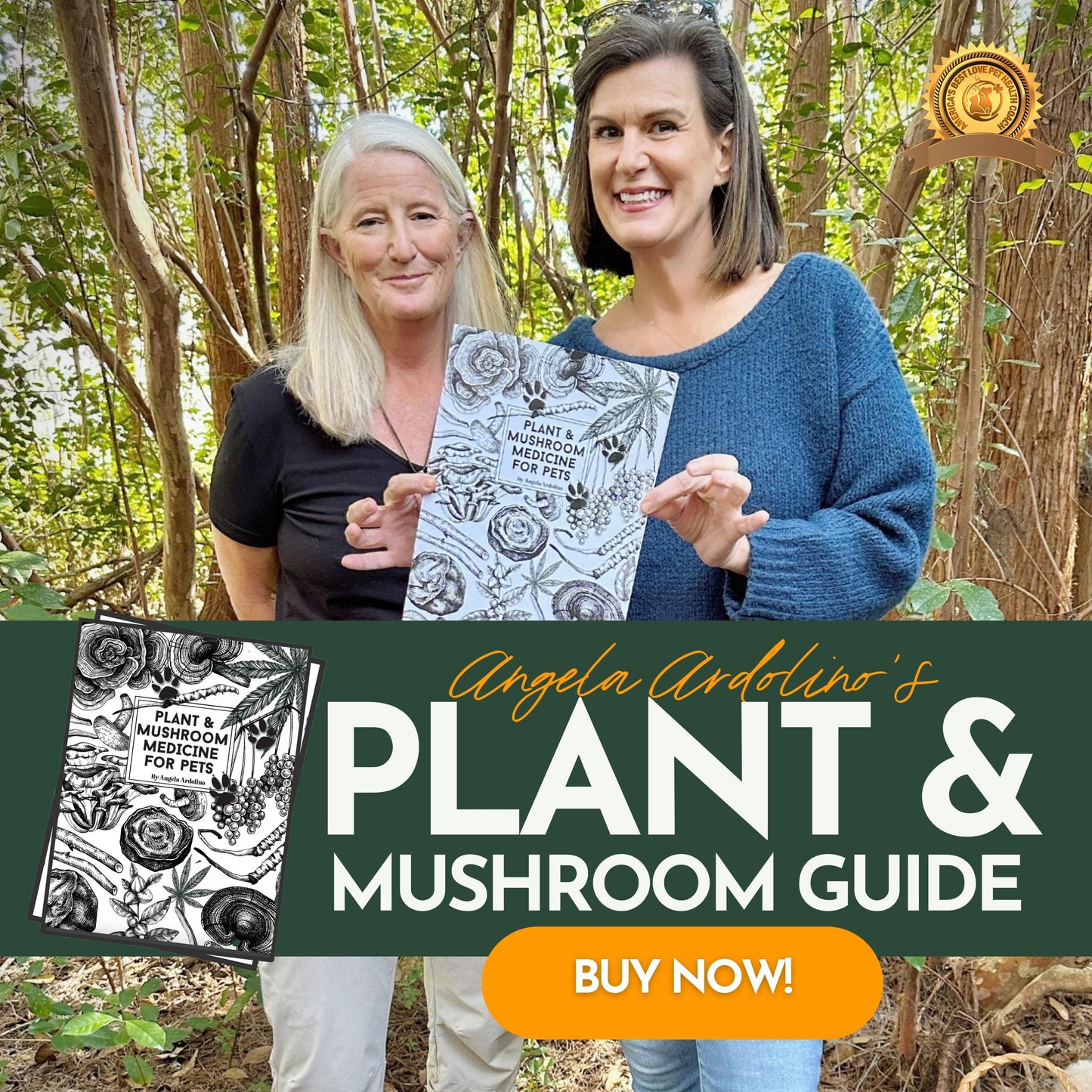 Plants & Medicinal Mushroom Benefits for Pets By Angela Ardolino