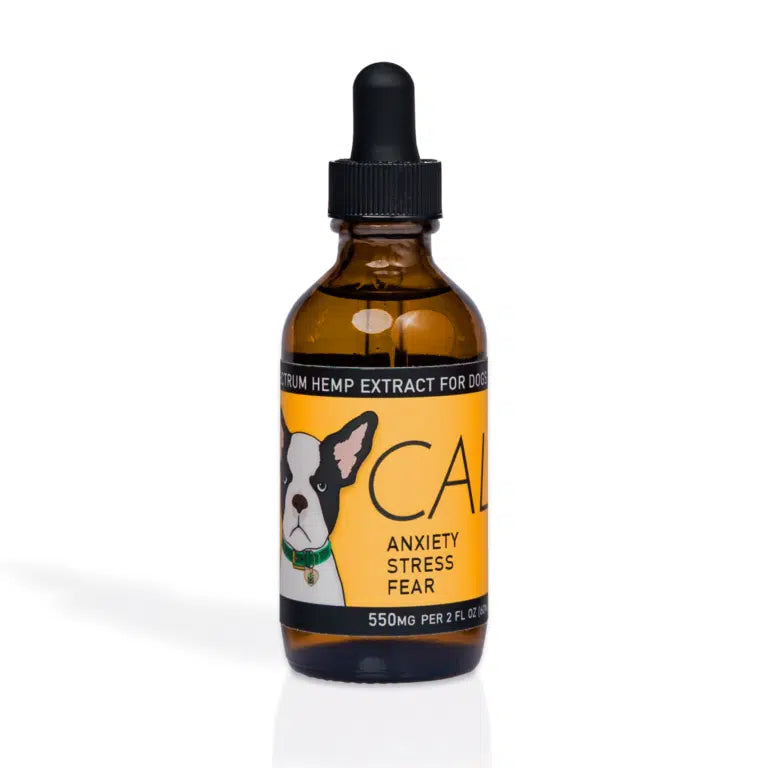 CALM: Hemp Oil for Dogs (Anxiety, Behavioral Issues, Promotes Balanced Emotional State) serving size