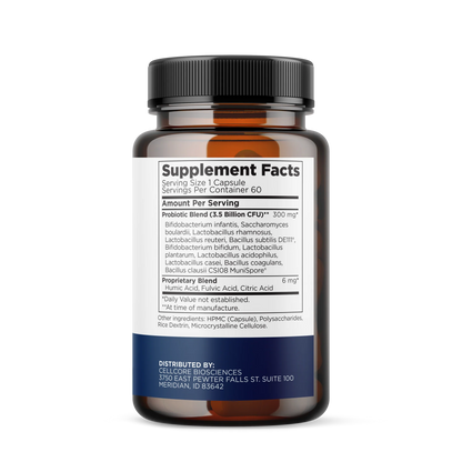 CT-Biotic Probiotic – Detox Probiotics with BioActive Carbon®