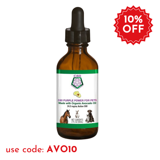 C60 Purple Power - Antioxidant with Organic Avocado Oil  (59ml)