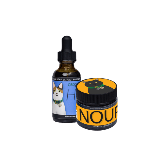 POWER DUO - Full Spectrum Oil For Cats with Lumps, Cysts, Papillomas and more!