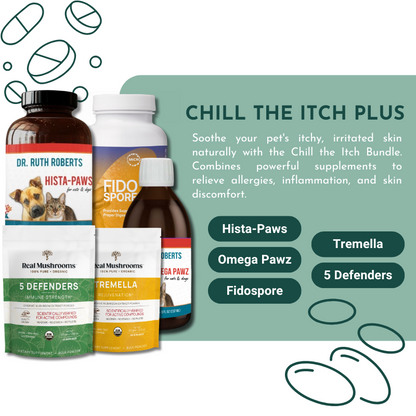 Chill The Itch Plus - The Ultimate Itchy Skin Relief for Dogs & Cats