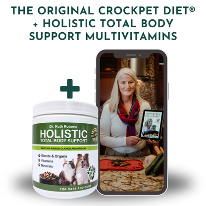 The Original Crockpet Diet + Holistic Total Body Support Multivitamins