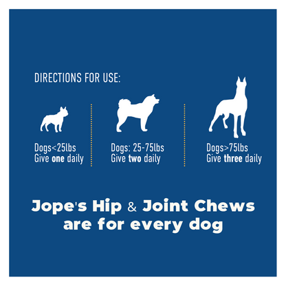 Jope Hip & Joint Dog Chews