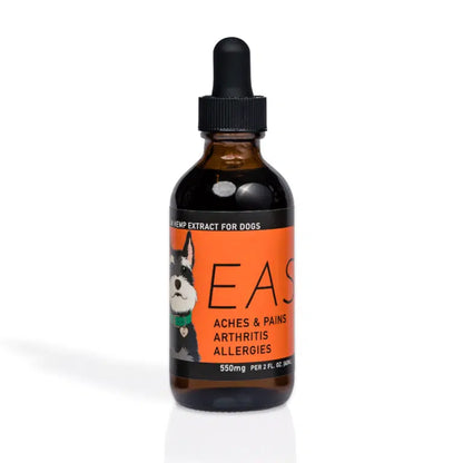 EASE: Hemp Oil for Dogs (Allergies, Arthritis, Joint Support, Pancreatitis, Pain & Inflammation) SERVING SIZE