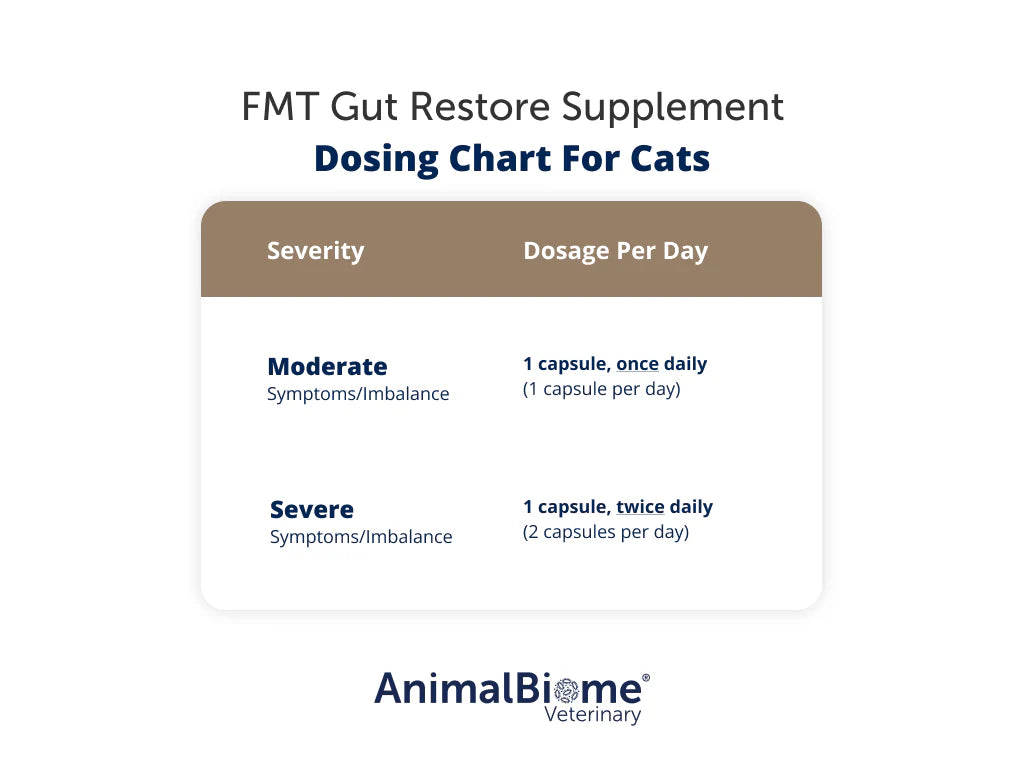 FMT Gut Restore: Ultimate Gut Restoration Supplement for Cats