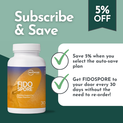 Fidospore by MicroBiome Labs - Digestive Probiotic for Pets