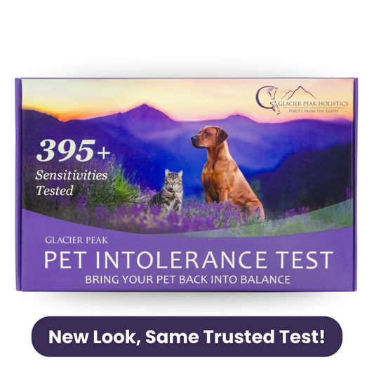 Glacier Peak Pet Intolerance Test (Pet Wellness Life Stress Scan Kit)
