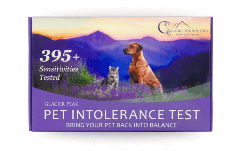 Glacier Peak Pet Intolerance Test (Pet Wellness Life Stress Scan Kit)