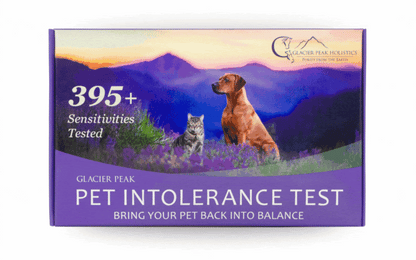 Glacier Peak Pet Intolerance Test (Pet Wellness Life Stress Scan Kit)