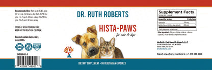 Hista Paws – with Quercetin for Dogs and Cats