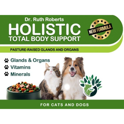Holistic Total Body Support – Multivitamin & Glandular Support for Dogs and Cats