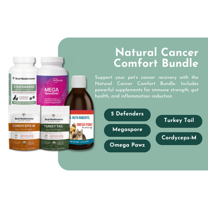 Natural Cancer Comfort Bundle for Dogs and Cats