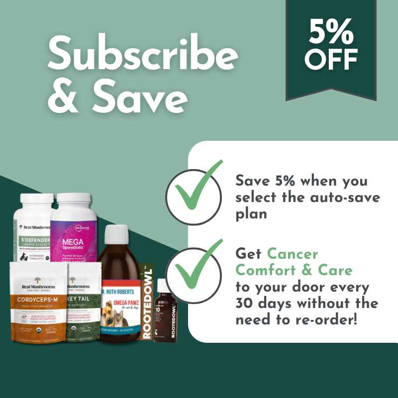 Natural Cancer Comfort Bundle for Dogs and Cats