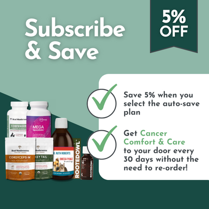 Natural Cancer Comfort Bundle for Dogs and Cats