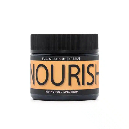 NOURISH - Full Spectrum Oil Salve For Dogs with Dry Skin, Paws, Elbows and Nose