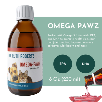 Omega Pawz - Liquid Omega 3 Oil for Dogs and Cats