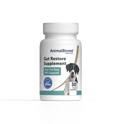 FMT Gut Restore: Ultimate Gut Restoration Supplement for Dogs (RAW-FED)