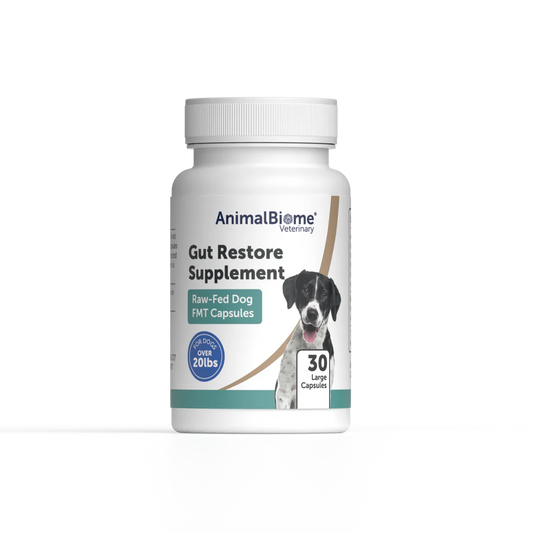 FMT Gut Restore: Ultimate Gut Restoration Supplement for Dogs (RAW-FED)