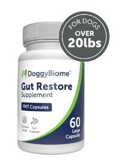 DoggyBiome™ Gut Restore Supplement | 60 Capsules